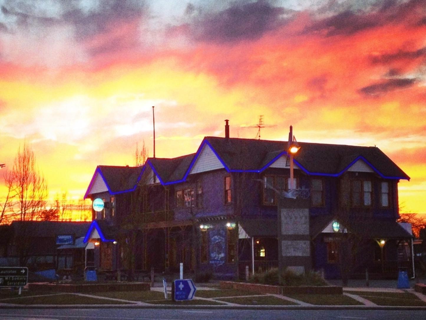 Hotel The Blue Pub Methven Exterior foto